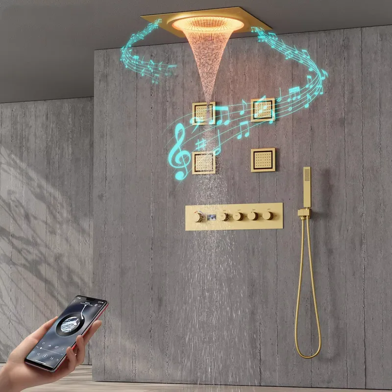 Smart LED Shower Set Bathroom  - đánh giá và giá Spa & Wellness Zámeček Petrovice