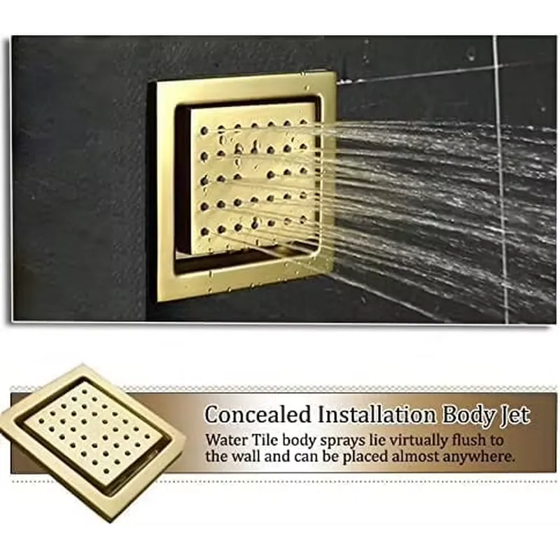 Smart LED Shower Set Bathroom  - đánh giá và giá Spa & Wellness Zámeček Petrovice