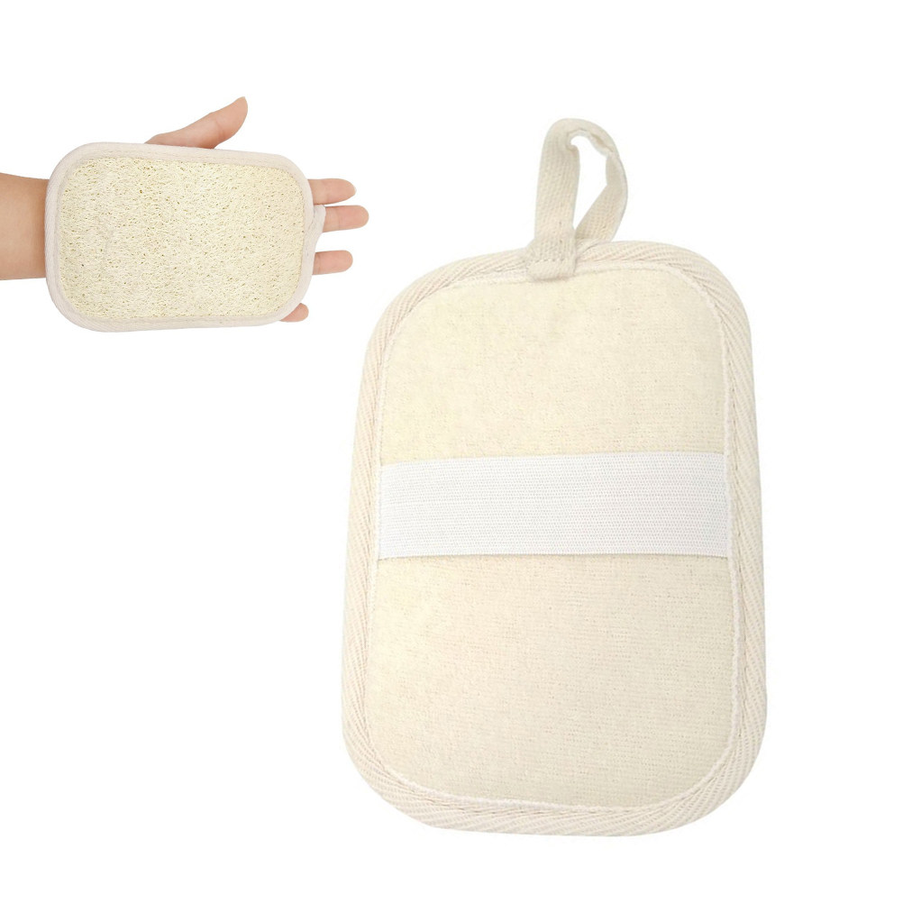 Exfoliating Loofah Sponge Pad  - đánh giá và giá Body Loofah Natural
