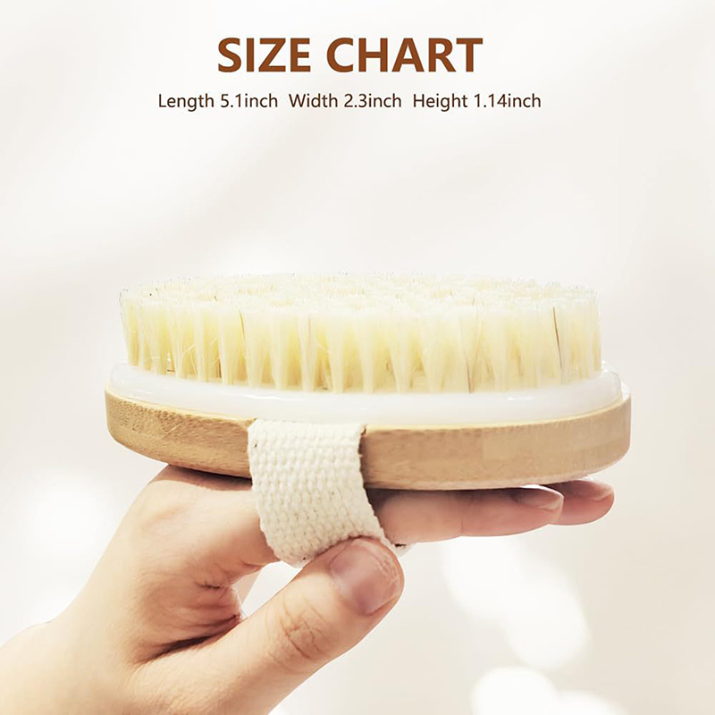 Wet Dry Skin Body Brush Natura - đánh giá và giá Body Loofah Natural