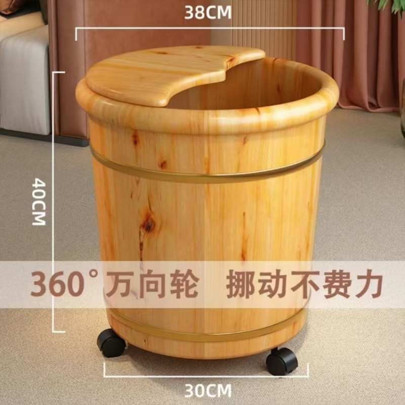 Wooden Foot Soaking Bucket, So - đánh giá và giá Spa & Wellness Zámeček Petrovice