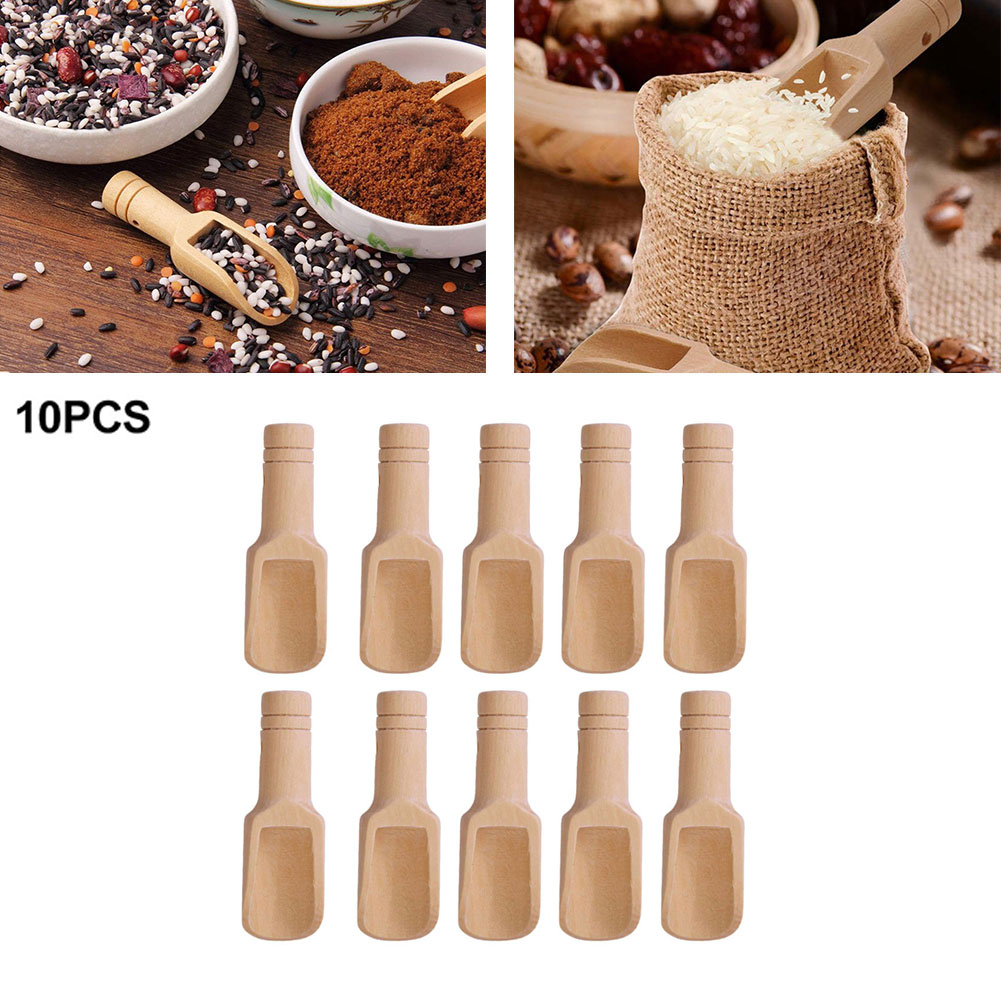 10pcs Wooden Small Little Mini - đánh giá và giá Sugar Scrub Coffee