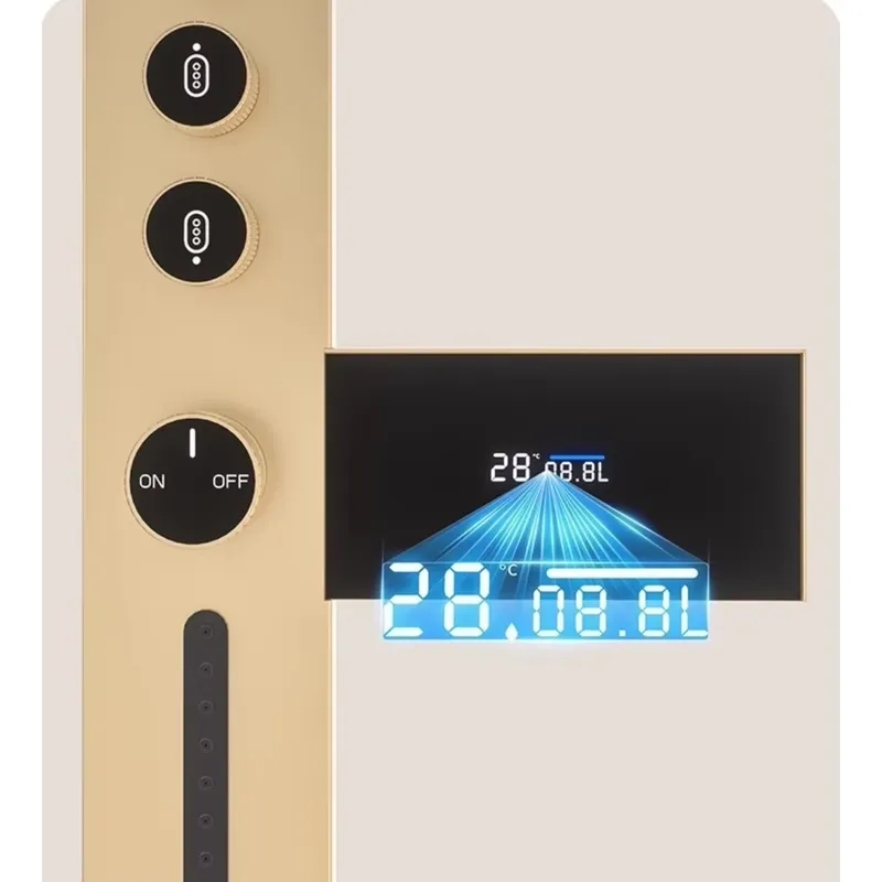 Brass Rainfall Shower Panel Se - đánh giá và giá Spa & Wellness Zámeček Petrovice